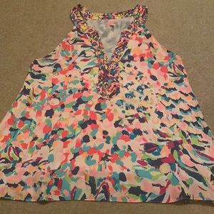 Lilly Pulitzer top EUC. Size L